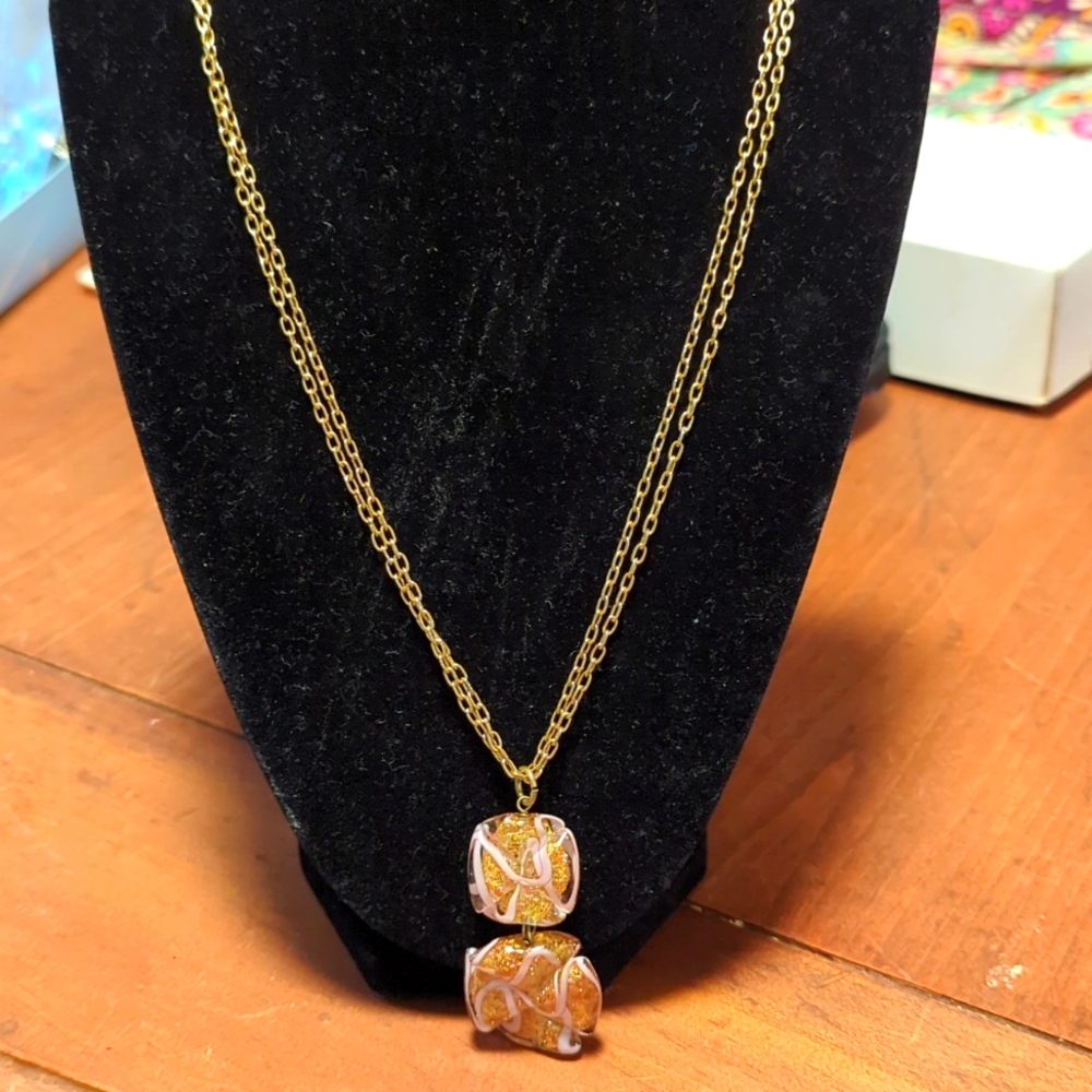 Venetiaurum Glass Necklace made in Italy